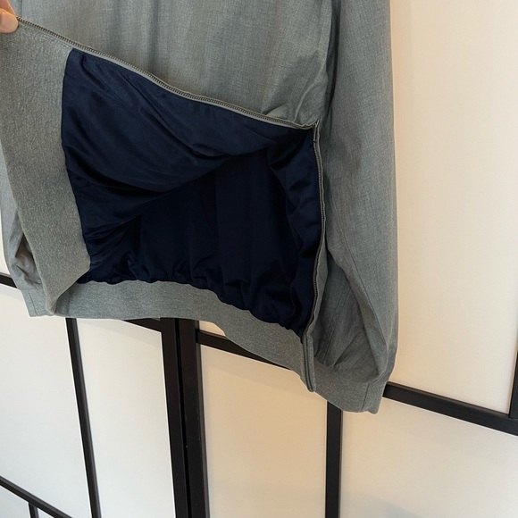 Polo GOLF Ralph Lauren Gray pullover jacket. Men’s Large - Picture 13 of 14